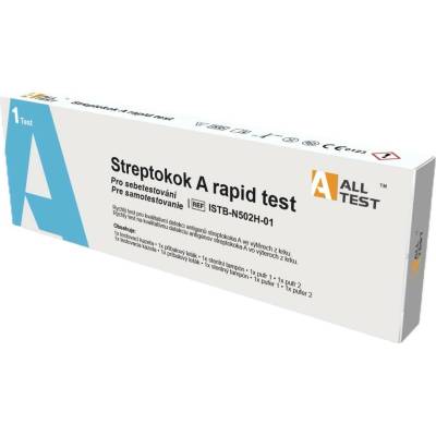 Alltest Streptokok Typu A rychlotest z krku 1 ks