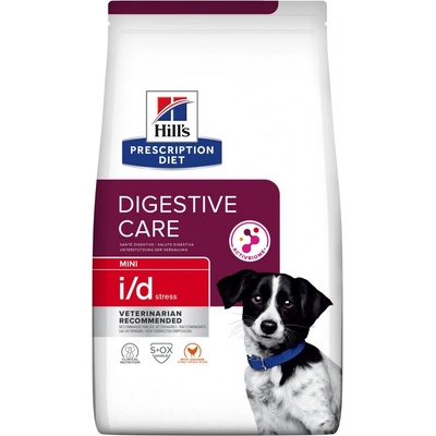 Hill's Prescription Diet I/D Stress Mini Starostlivosť o zažívaní 1 kg