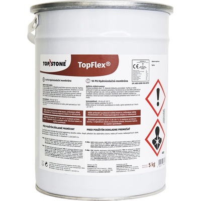 TopStone TopFlex - tekutá jednozložková polyuretánová hydroizolácia (balenie 5kg)