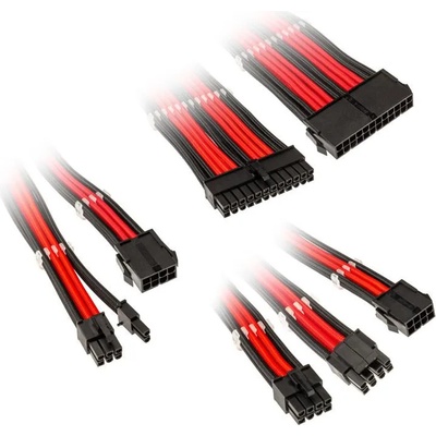 Kolink Комплект оплетени кабели Kolink Core Black/Red (KOLINK-ACC-ZUAD-1285)