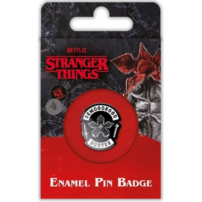Pyramid International odznak Stranger Things Demogorgon Hunter