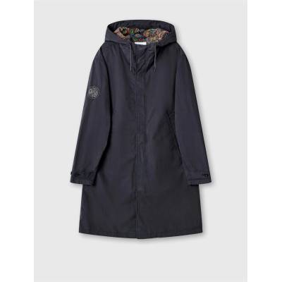 Pretty Green Анорак Pretty Green Men's Feltham Military-Inspired Hooded Parka - Black