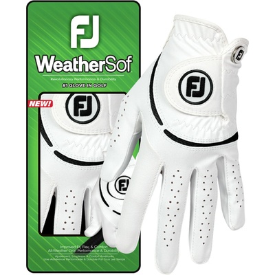 FootJoy WeatherSof Womens Golf Glove Levá S bílá – Zboží Dáma