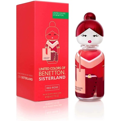Benetton Sisterland Red Rose toaletní voda dámská 80 ml