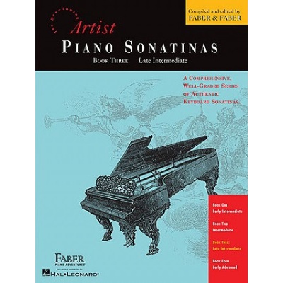 Artist Piano Sonatinas, Book Three, Late Intermediate