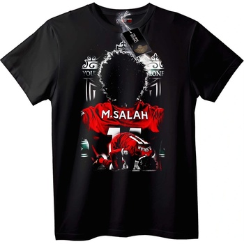 NOONEBRAND Тениска М. Салах футбол - L, Black