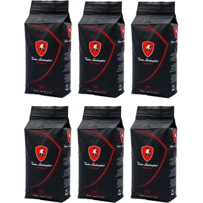 Tonino Lamborghini Espresso RED Káva 6 x 1 kg