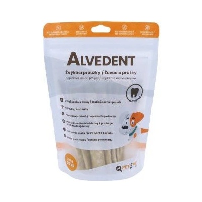 SUPPLEXAN GmbH &CO.KG Alvedent Pet2Me enzym. žvýkací proužky pro psy 20 x 10 g