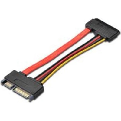 PremiumCord Kabel SATA + napájení prodlužovací k HDD, 15cm