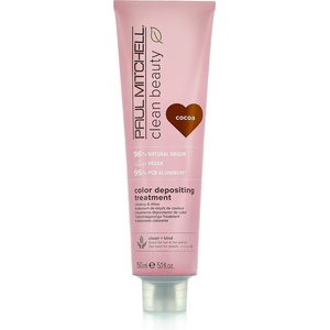 Paul Mitchell Clean Beauty Color Protect Color Depositing Treatment 150 ml цвят Cocoa