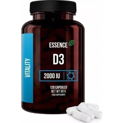 D3 2000 - Essence Nutrition 120 kapsúl