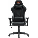 RFG Геймърски стол RFG Get Legend, до 150kg, полипропиленова база, заключване на облегалката, черен