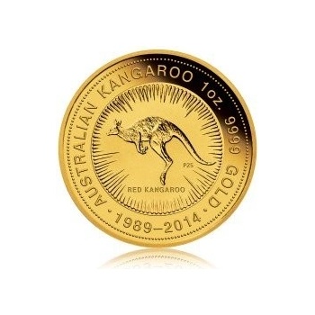 The Perth Mint Zlatá mince Kangaroo Klokan 25. výročí 2014 1 oz