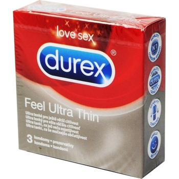 Durex Feel Thin Ultra 3 ks