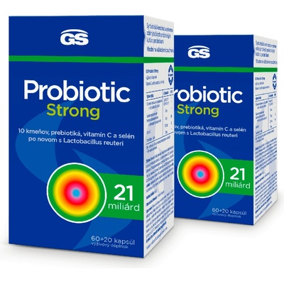 GS Probiotic Strong 160 kapsúl