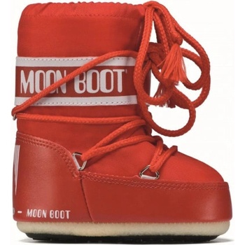 Moon Boot Nylon Mini Detské snehule červená