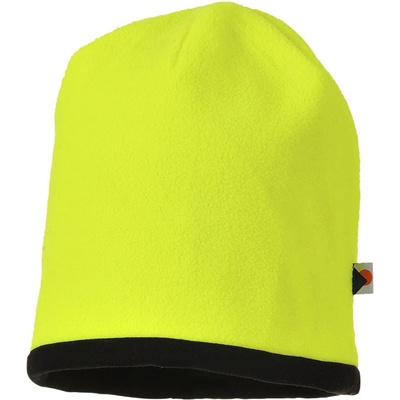 Portwest čepice Reversible Hi-Vis beanie POR-HA14YBR Žluto-černá