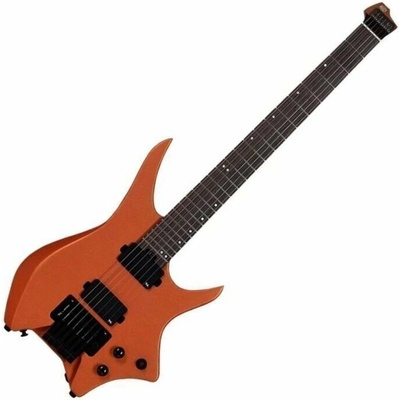 HILS Guitars HN5 NEXT Metallic Coral Orange Headless gitara