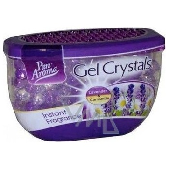 Pan Aroma gel Crystals Lavender & Camomile gelový osvěžovač vzduchu 150 g