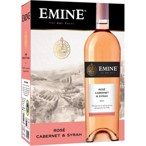 Emine Cabernet & Syrah - вино розе 3L