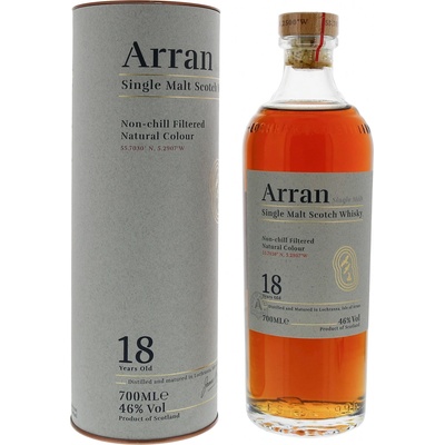 Arran 18y 46% 0,7 l (tuba)