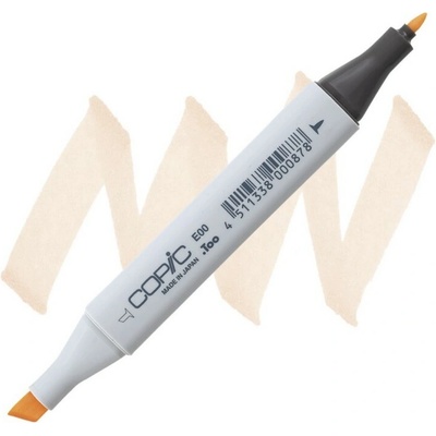 Lihová fixa COPIC Classic oboustranná Fine & Chisel, Cotton pearl (E00)