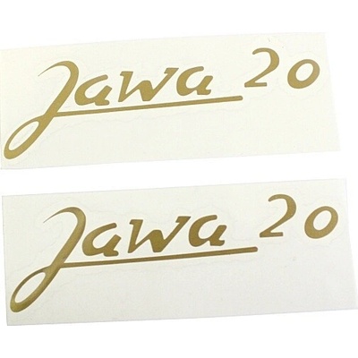 Samolepka Jawa 20 - 11,5x3,5 - 2 ks