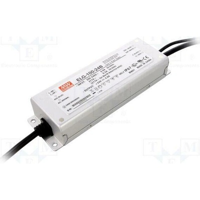 MEAN WELL ELG-100-24B Napájecí zdroj: spínaný; LED; 96W; 24VDC; 4A; 180÷295VAC; IP67; 88%