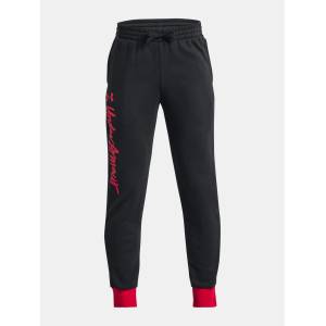 Under Armour Момчешки спортни панталони Under Armour UA Rival Fleece Script Jgrs Under Armour | Cheren | Момчешки | 122