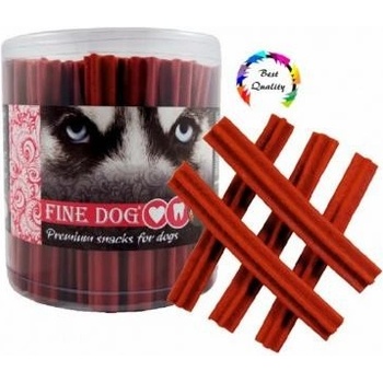 FINE DOG Fine Dog Jerky krížové hovädzie 12,5cm/50ks