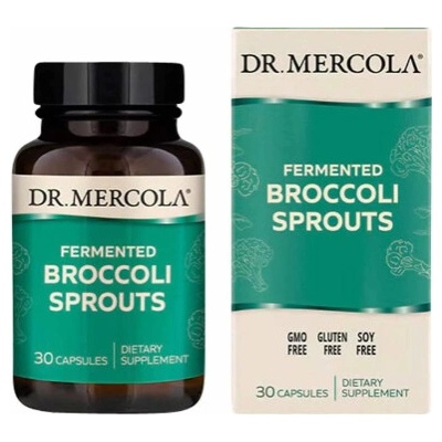 Dr. Mercola Fermentované brokolicové klíčky 30 kapsúl