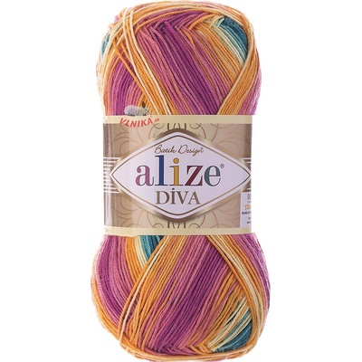 Alize Příze Diva Batik Varianta: 4572