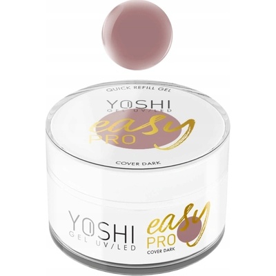 Yoshi stavební gel UV/Led Easy Pro Cover Dark 15 ml