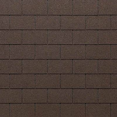 Tegola Kanadský šindel ECO Obdélník 1 000 x 340 mm hnědá mix 1m²