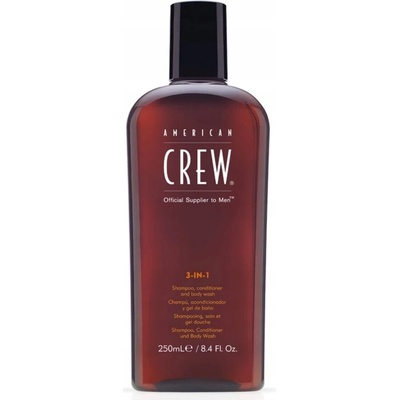 American Crew 3v1 Šampón, kondicionér a 250ml