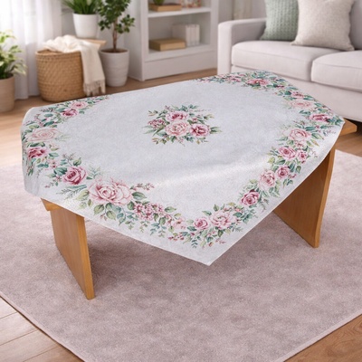 Evenit Gobelínový obrus 041C viacfarebná Bavlna/polyester 100x100 cm