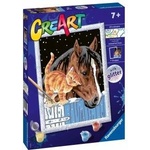 Cre Art painting for children: Con and kitten 202171 RAVENSBURGER painting by numbers