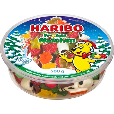 Haribo Vánoční mlsání dóza 500 g