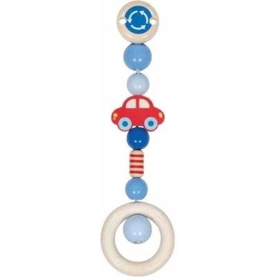 Goki Бебешка дрънкалка Goki - Кола с клипс (65270)