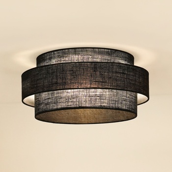 Brilagi - LED таванно осветление SPACE YUTE 12W/230V, Ø50 см, черно (BG1243)