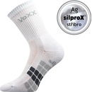 Voxx Raptor pánska športové ponožky so striebrom bílá