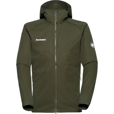 Mammut Мъжко софтшел яке Mammut Granite Softshell Hooded Jacket Softshell jacket - Dark Marsh (003-3161-0212)