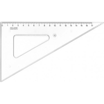Trojúhelník Koh-i-noor 744700 60/200 čirý