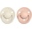 BIBS De Lux Natural Rubber Size 1: 0+ months биберон Ivory / Blush 2 бр