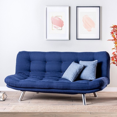 ASG Разтегателен диван misa - морско синьо (8681875425871)