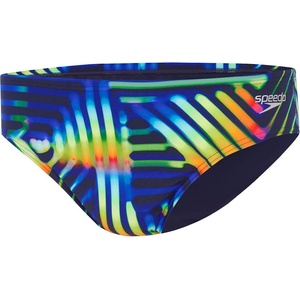 Speedo allover digital 8 cm brief pahala geo/true navy s - uk32