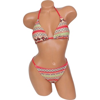 Image 1 of Дамски бански с шарен десен на фигури