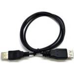 C-TECH Cable USB C-Tech USB-A - USB-A 3 m Black (CB-USB2AA-3-B)