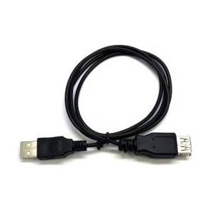 C-TECH Cable USB C-Tech USB-A - USB-A 3 m Black (CB-USB2AA-3-B)