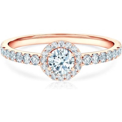 SAVICKI Годежен пръстен This is Love: розово злато, диамант